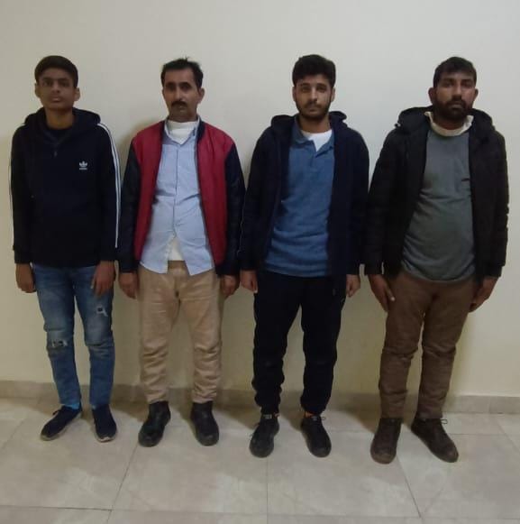 Sərhədi pozan pakistanlılar saxlanıldı