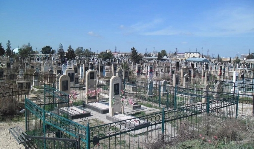 Qəbiristanlıqdan oğurluq edən şəxs saxlanıldı