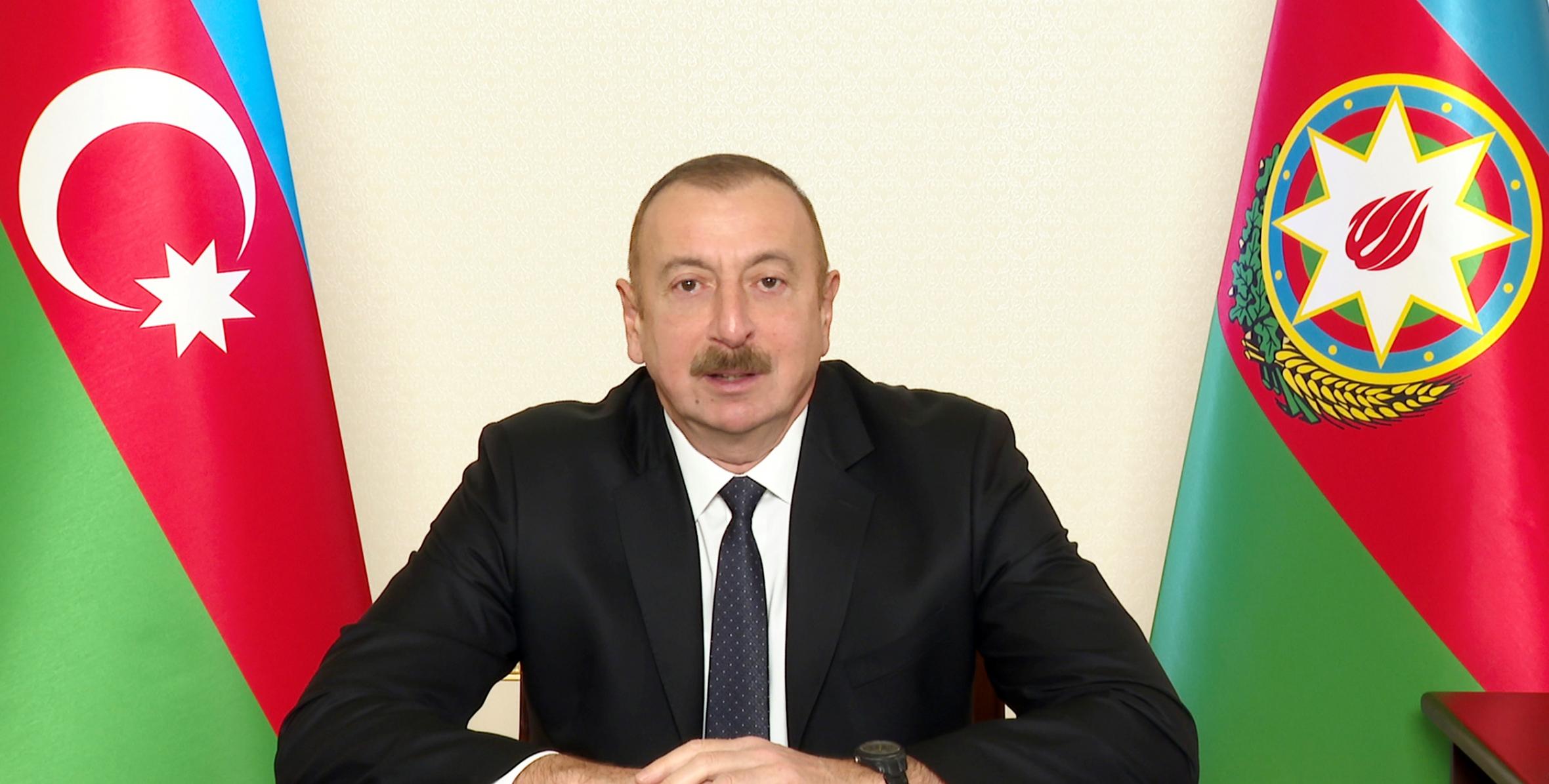 Prezident konfrans iştirakçılarına müraciət ünvanladı