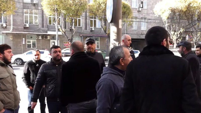 Ermənistan hökuməti qarşısında DAHA BİR AKSİYA