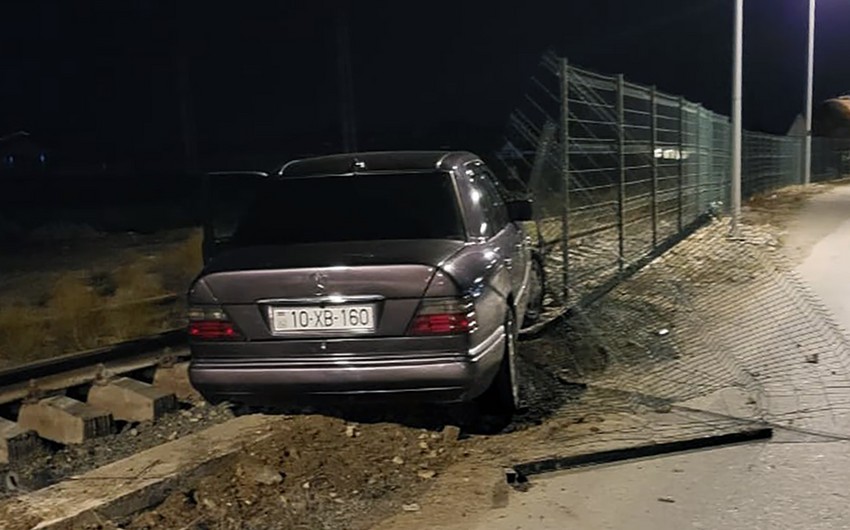 Dəmir yollarına məxsus infrastruktura ziyan vuruldu - FOTO