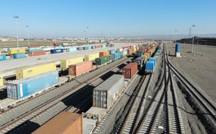 Dəmir yolu ilə daşınan tranzit yüklərin həcmi artırılacaq