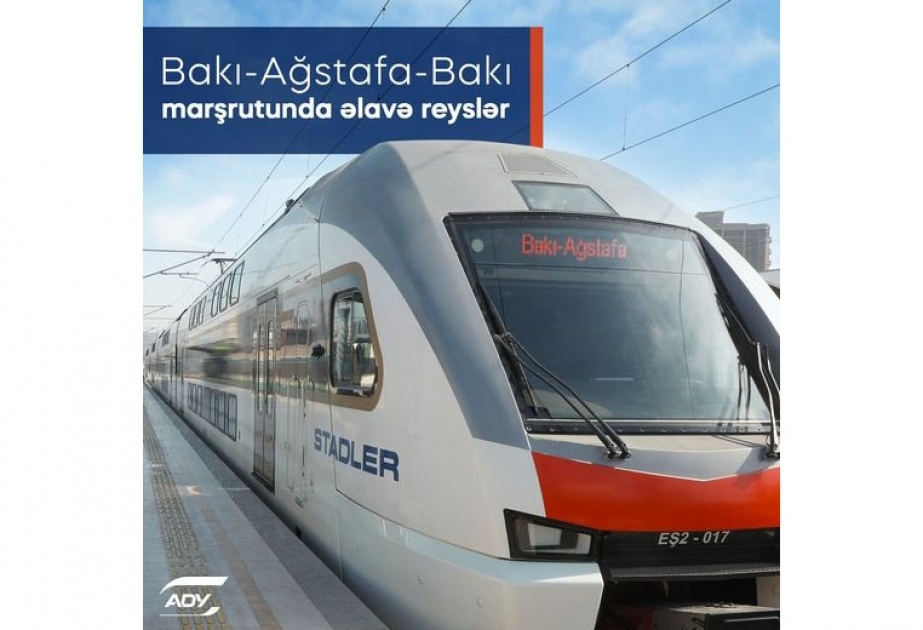 Bakı-Ağstafa qatarına əlavə reyslər təyin edilir