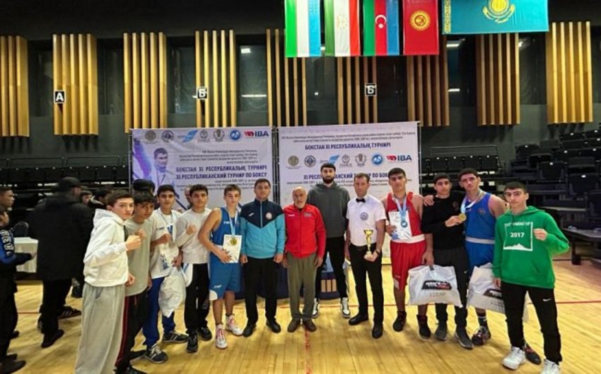 Boksçularımız beynəlxalq turnirdə 4 medal qazanıblar