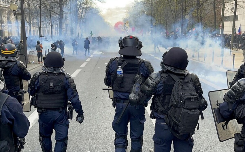 Fransada iğtişaşlar BAŞLADI