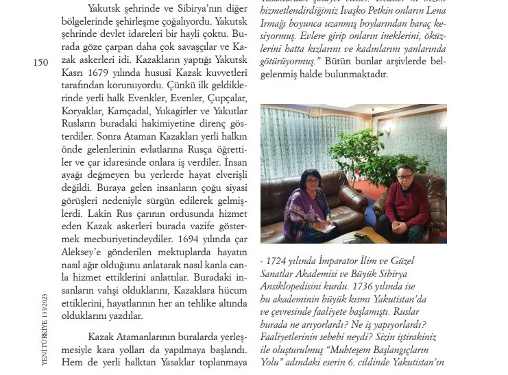 “Yeni Türkiye” dərgisi azərbaycanlı jurnalistin yazısına yer verib