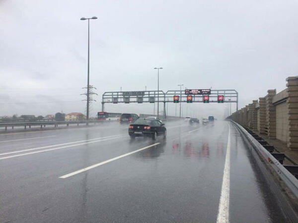 Aeroport yolunda sürət həddi endirildi