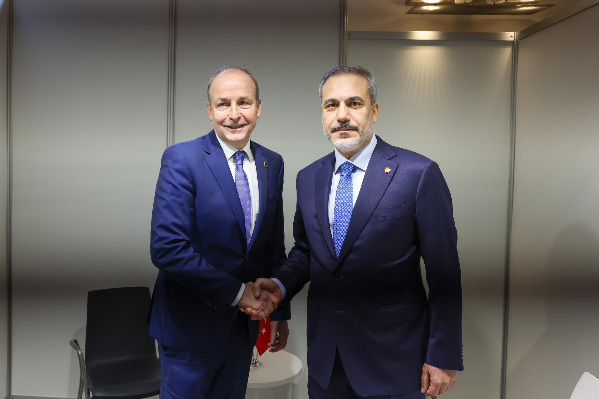 Fidan irlandiyalı həmkarı ilə müzakirələr apardı