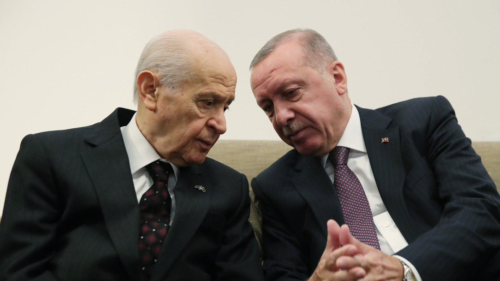 Ərdoğan Bahçeli ilə görüşdü