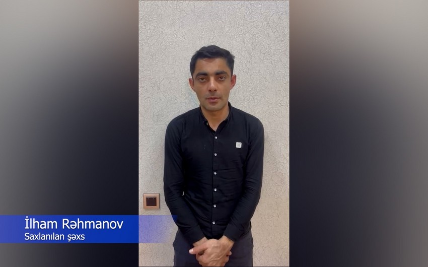 Ödəmə terminallarından oğurluq edən şəxs saxlanıldı - VİDEO