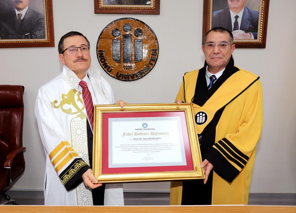 Azərbaycanlı alim Türkiyədə “fəxri doktor” seçilib - FOTO