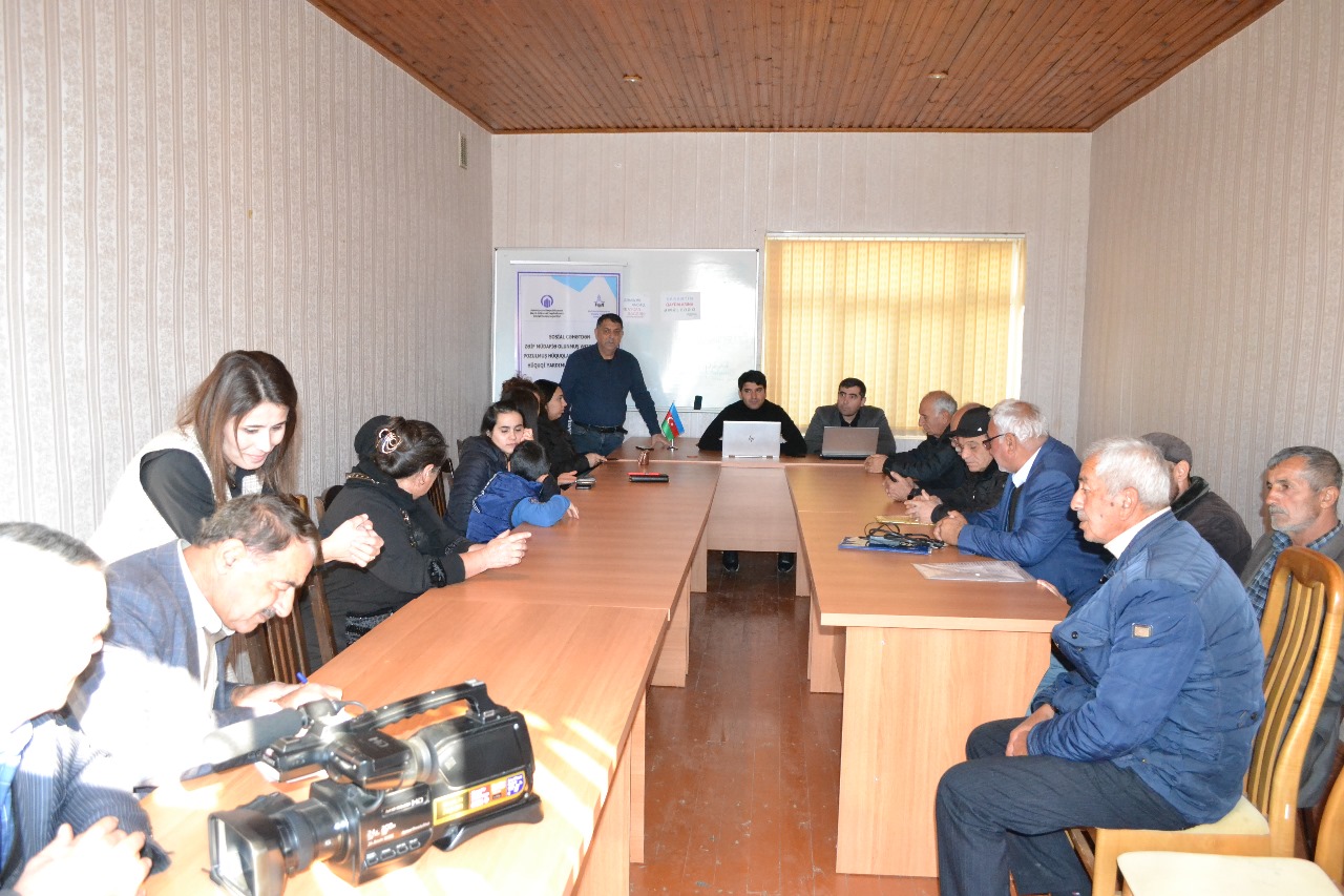 Sosial cəhətdən zəif müdafiə olunmuş vətəndaşlara hüquqi yardım göstərildi