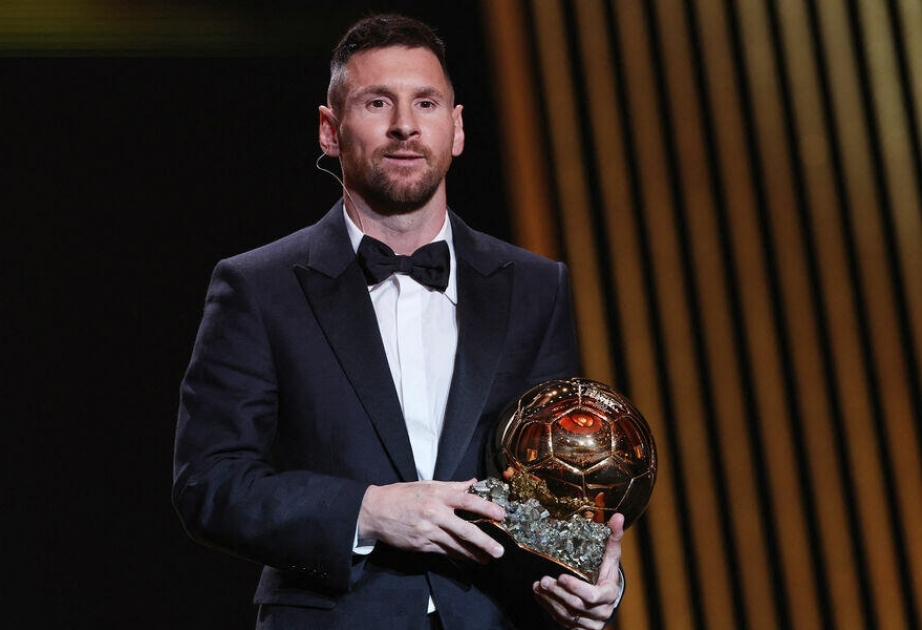 Messi ilin idmançısı seçildi 