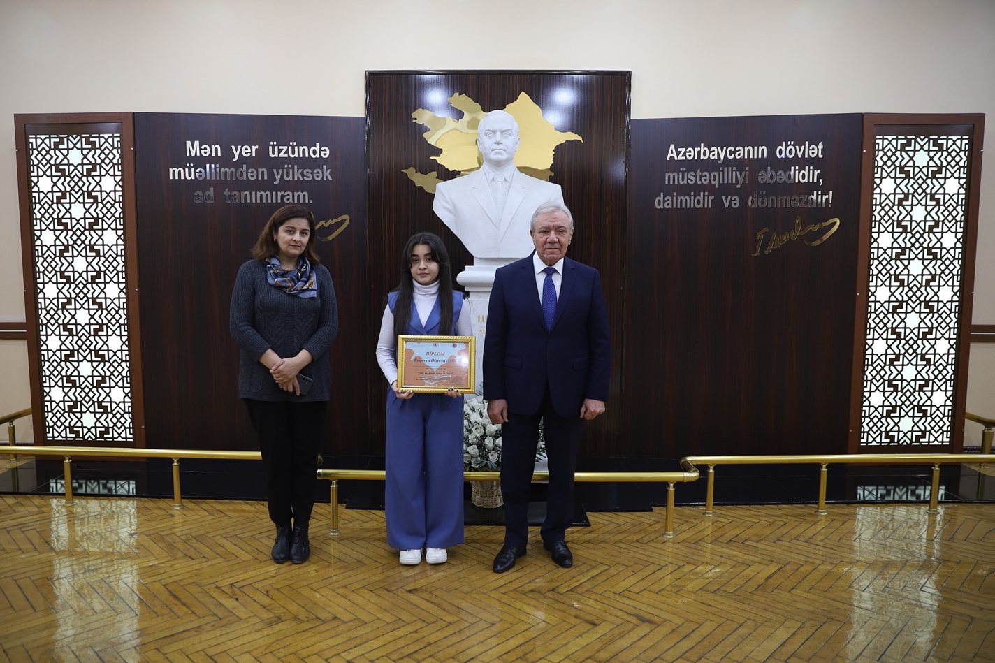 GDU-nun tələbəsi bədii qiraət müsabiqəsində uğur qazandı - FOTO