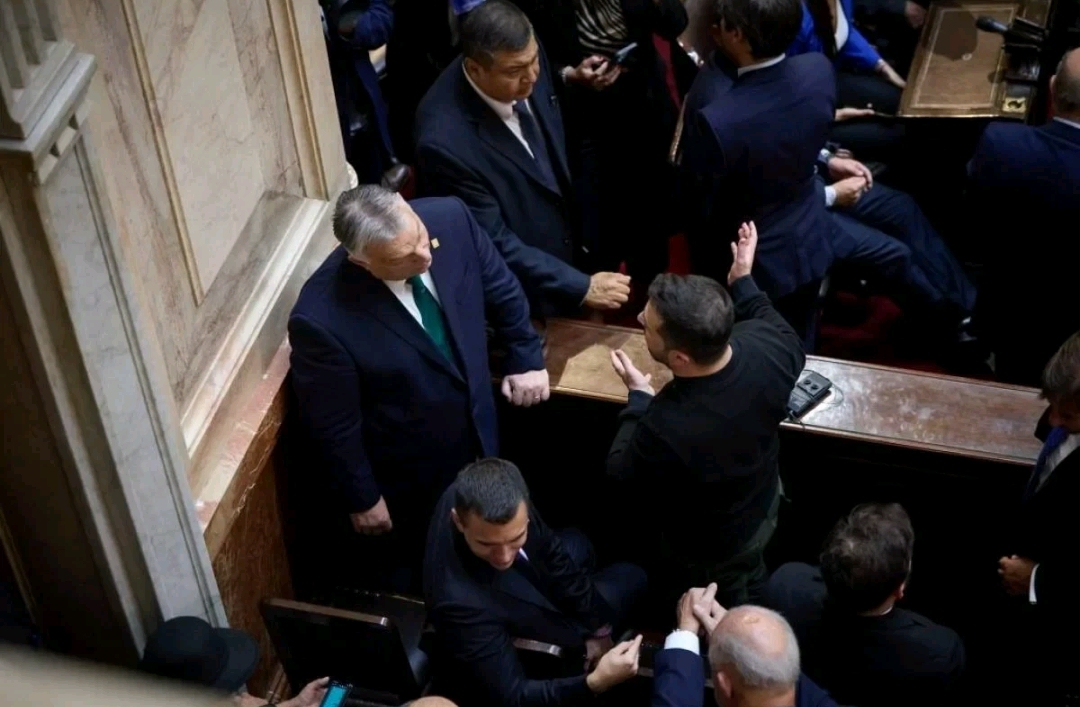 Zelenski və Orban arasında gərgin müzakirə - VİDEO