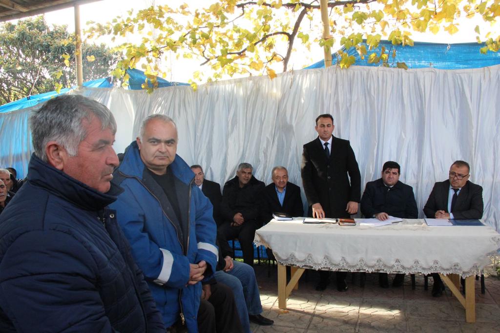 Goranboyun Azad kəndində səyyar qəbul - FOTO