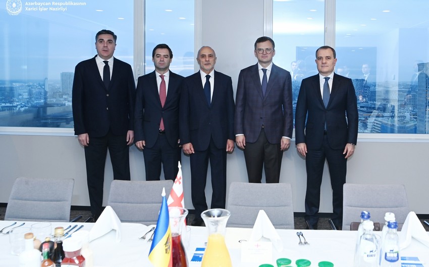 4 ölkənin XİN başçısı Brüsselə görüşdü
