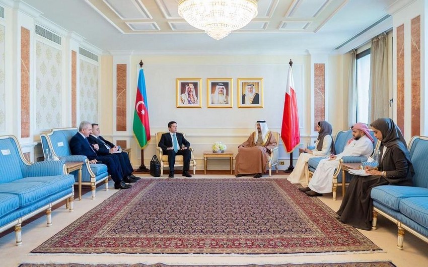 XİN başçısının müavini Bəhreynə gedib - FOTO