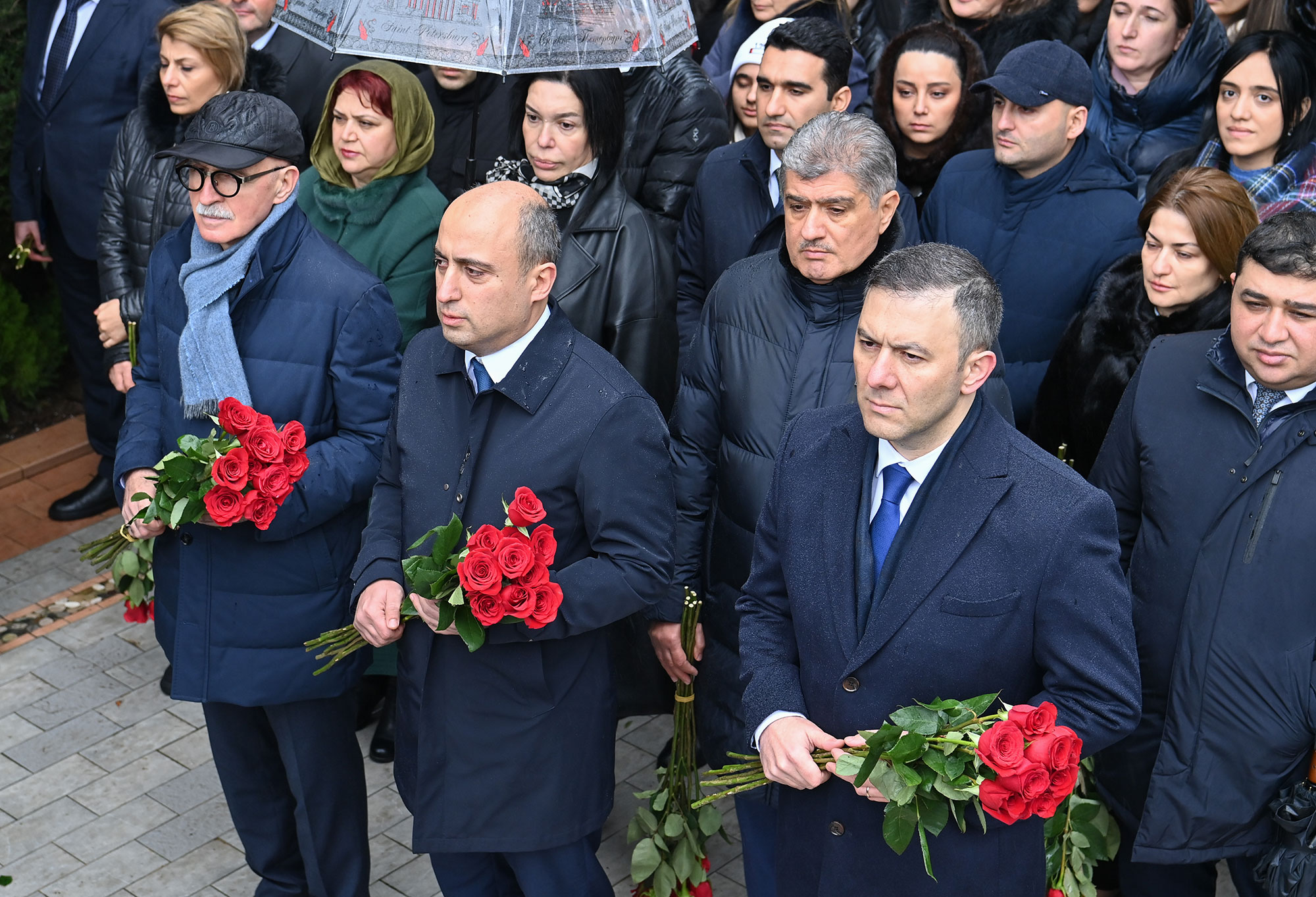 Fəxri xiyaban ziyarət edilib - FOTOLAR