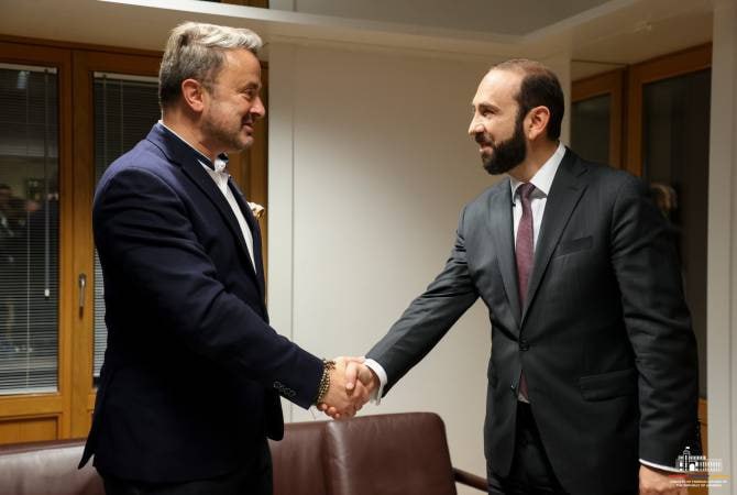 Mirzoyan Brüsseldə daha bir həmkarı ilə görüşdü
