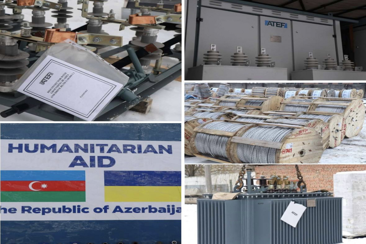 Azərbaycandan Ukraynaya növbəti humanitar YARDIM