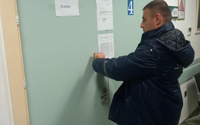 Daha bir xəstəxanada rentgen-müayinə fəaliyyəti DAYANDIRILDI