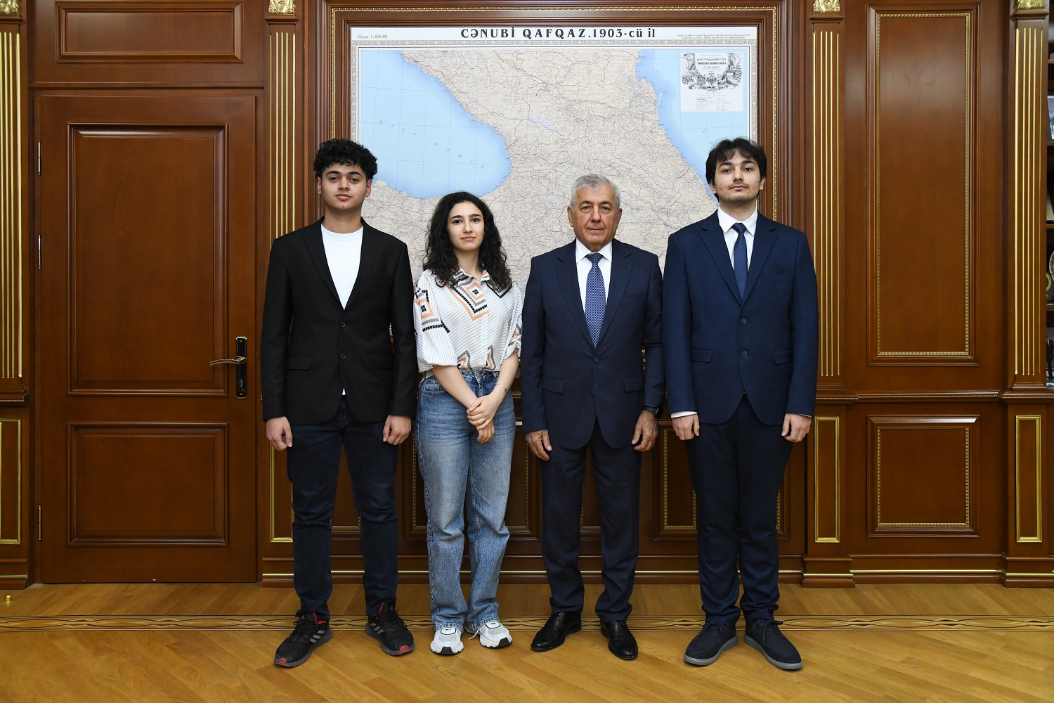 BMU-nun üç tələbəsi “Heydər Əliyev adına təqaüd”ə layiq görüldü