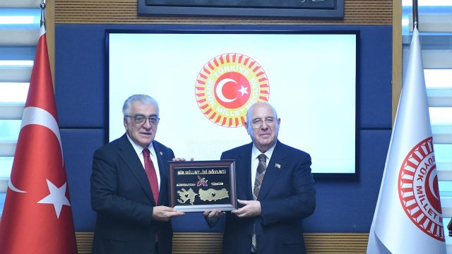 Türkiyə və Azərbaycan parlament dostluq qrupunun üzvləri görüşdülər - FOTOLAR