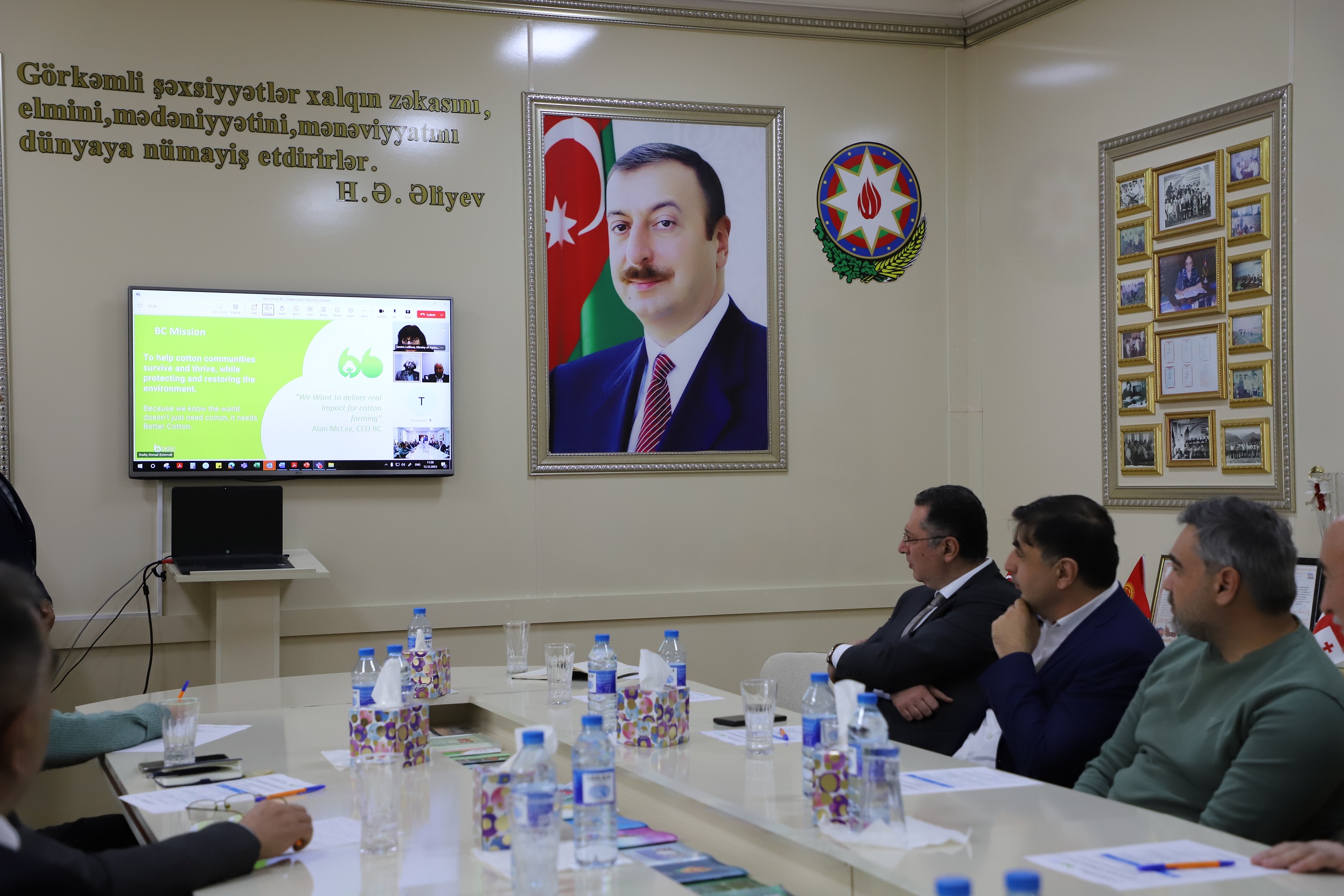 Pambıq istehsalı ilə məşğul olan sahibkarlar məlumatlandırıldı