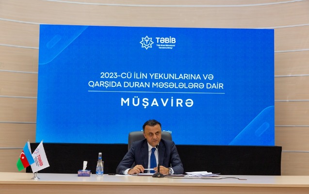 TƏBİB 2023-cü ilin yekunlarına dair müşavirə keçirdi - FOTOLAR