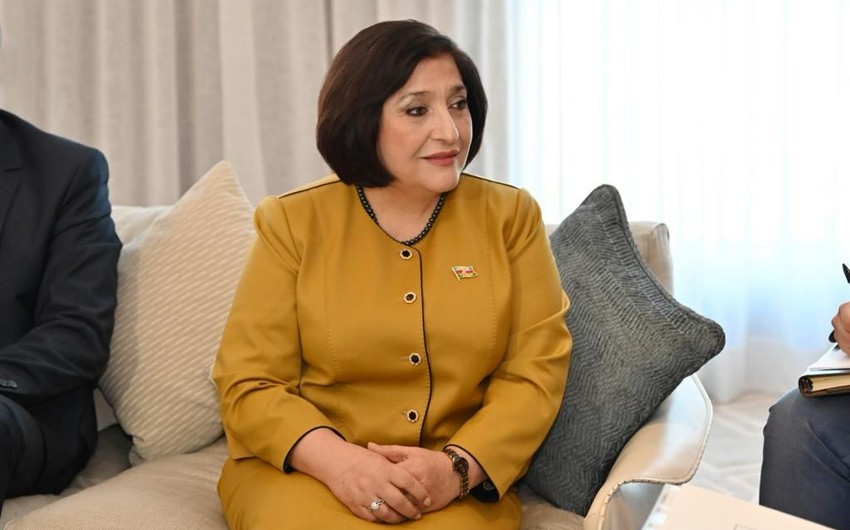 Sahibə Qafarova Mərakeşdə daha bir görüş keçirdi 