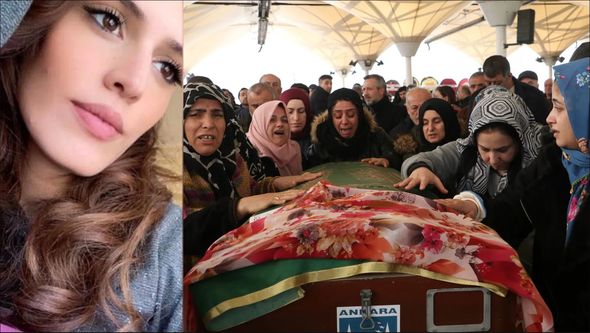 Keçmiş əri tərəfindən öldürülən xanımın tabutunu qadınlar daşıdı