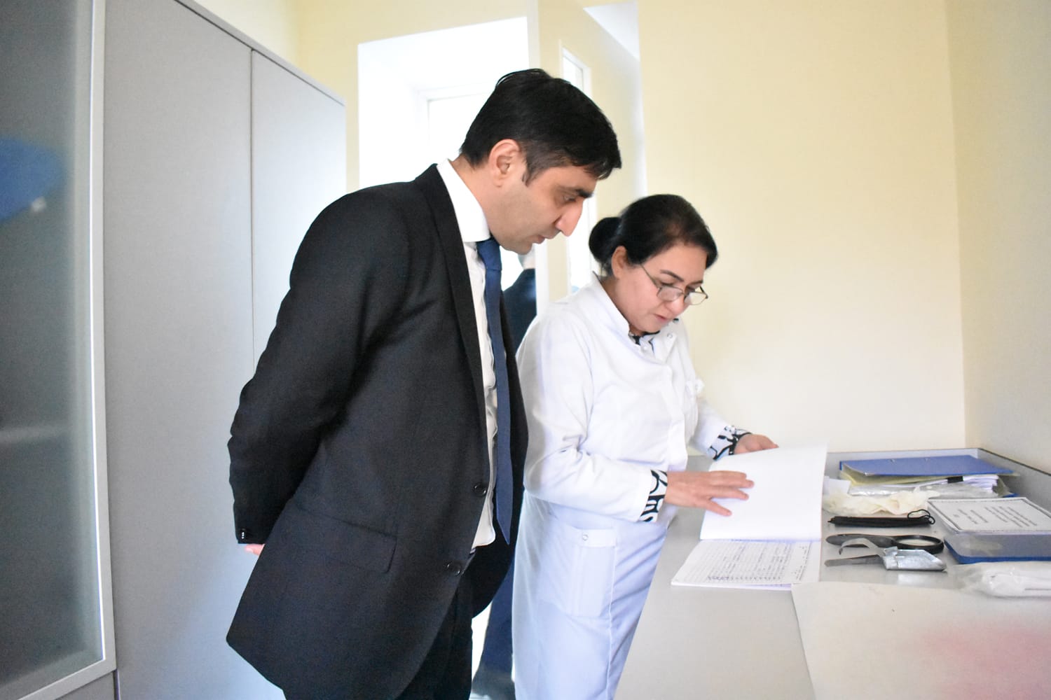 Sərdar Hacıyev tabeli qurumların fəaliyyəti ilə tanış oldu - FOTOLAR