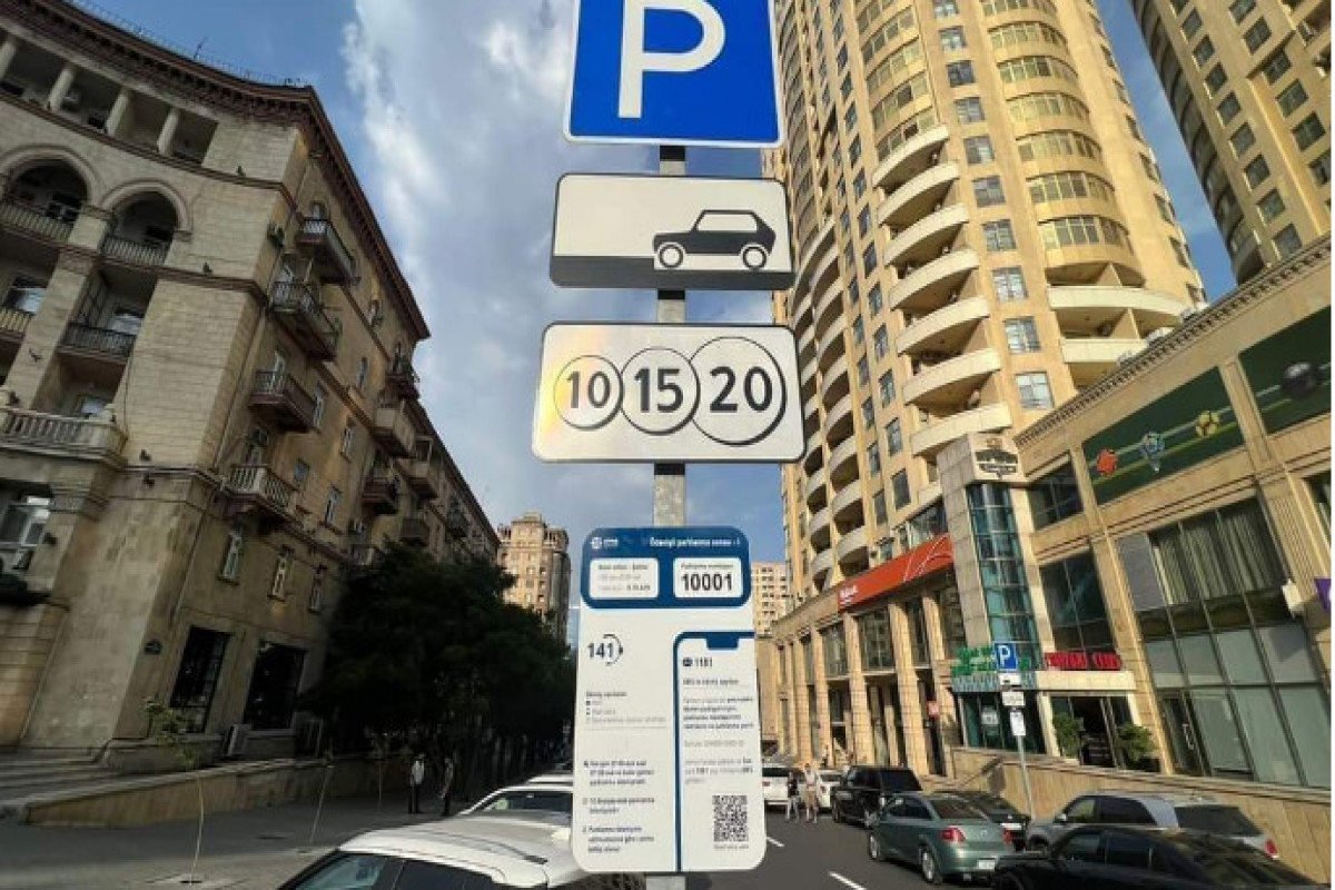 Azərbaycanda 17 mindən çox parklanma yeri təşkil olunub