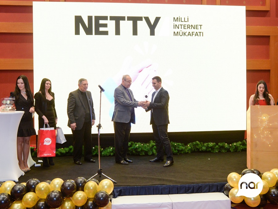 “Nar” və “NETTY” ölkənin ən yaxşı internet təşəbbüslərini mükafatlandırdı