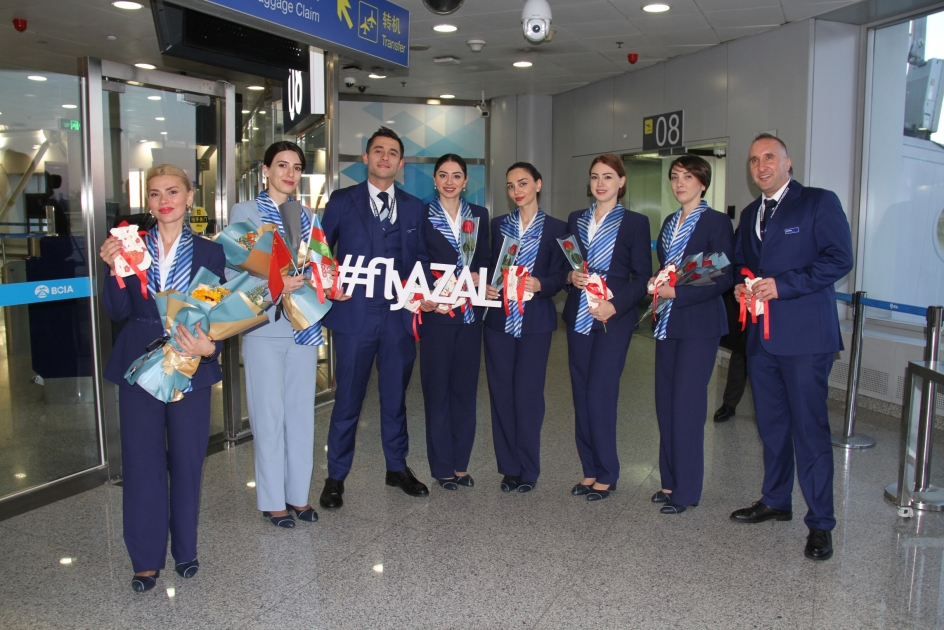 AZAL Bakıdan Pekinə uçuşlara BAŞLADI