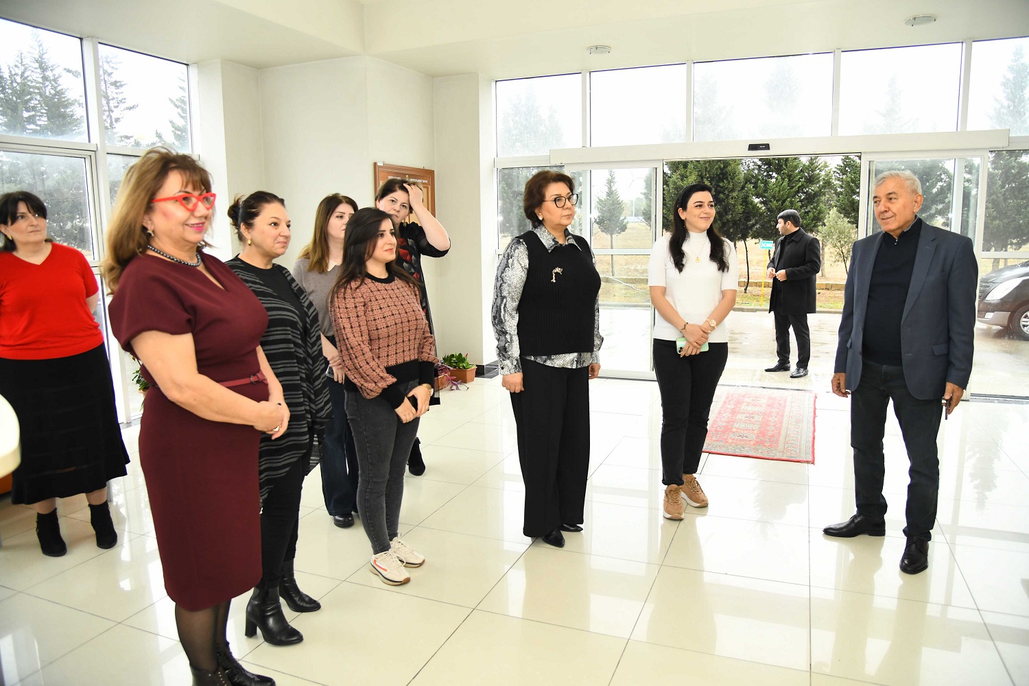 Elm və Təhsil Nazirliyinin məsul əməkdaşları BMU-da olublar - FOTO