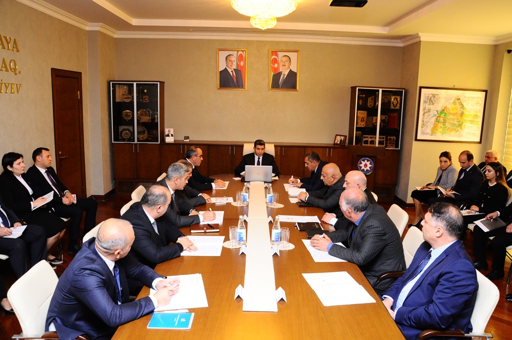 Naftalanda Şura iclası keçirilib - FOTO