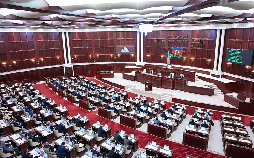 Milli Məclisin növbəti iclasının GÜNDƏLİYİ
