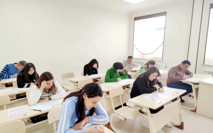 Naxçıvanda imtahan keçirilir