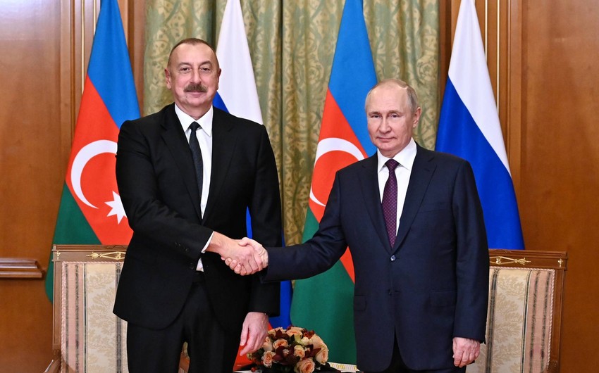 Putindən İlham Əliyevə təbrik zəngi