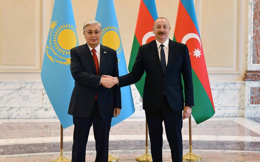 Tokayev Azərbaycan Prezidentini təbrik etdi