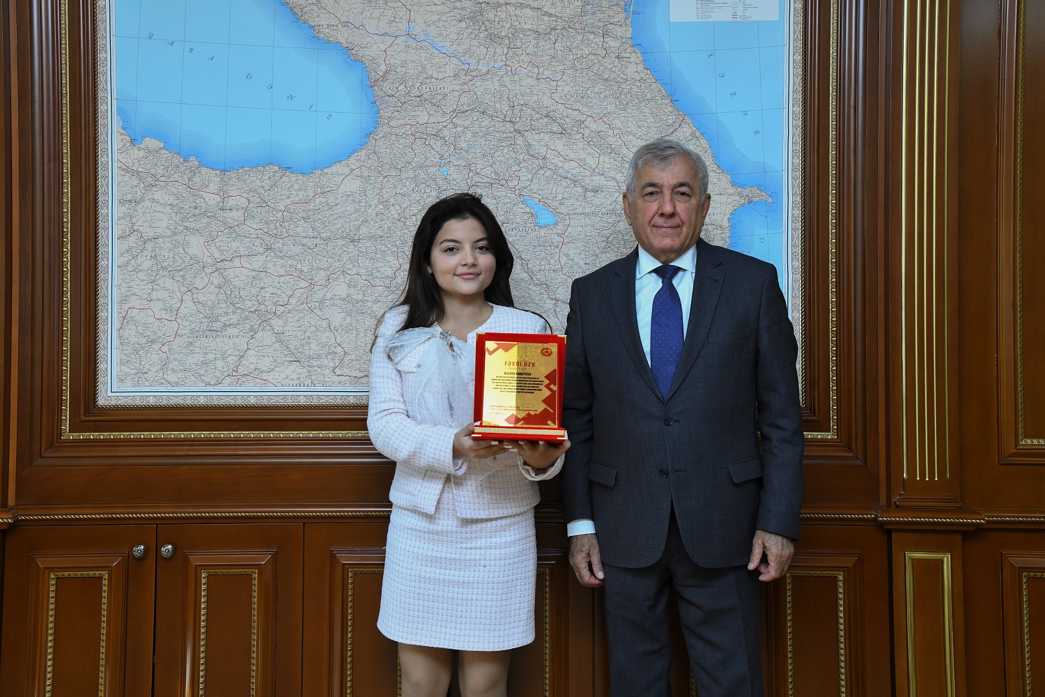 BMU tələbəsi Fəxri üzv seçildi - FOTOLAR