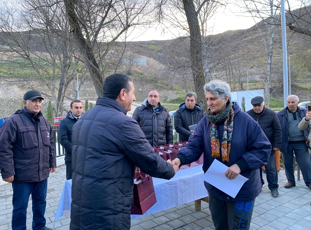 Zabuxa köçənlərə evlərinin açarları təqdim edildi 