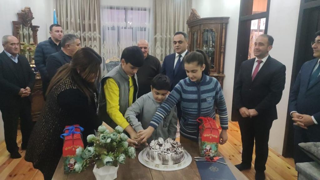 Vətən Müharibəsi şəhidinin ailəsinə mənzil verildi - FOTO