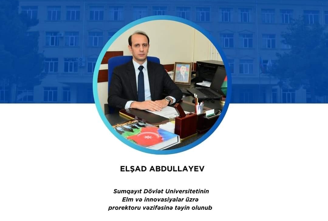 Rektor yeni prorektor təyin etdi 