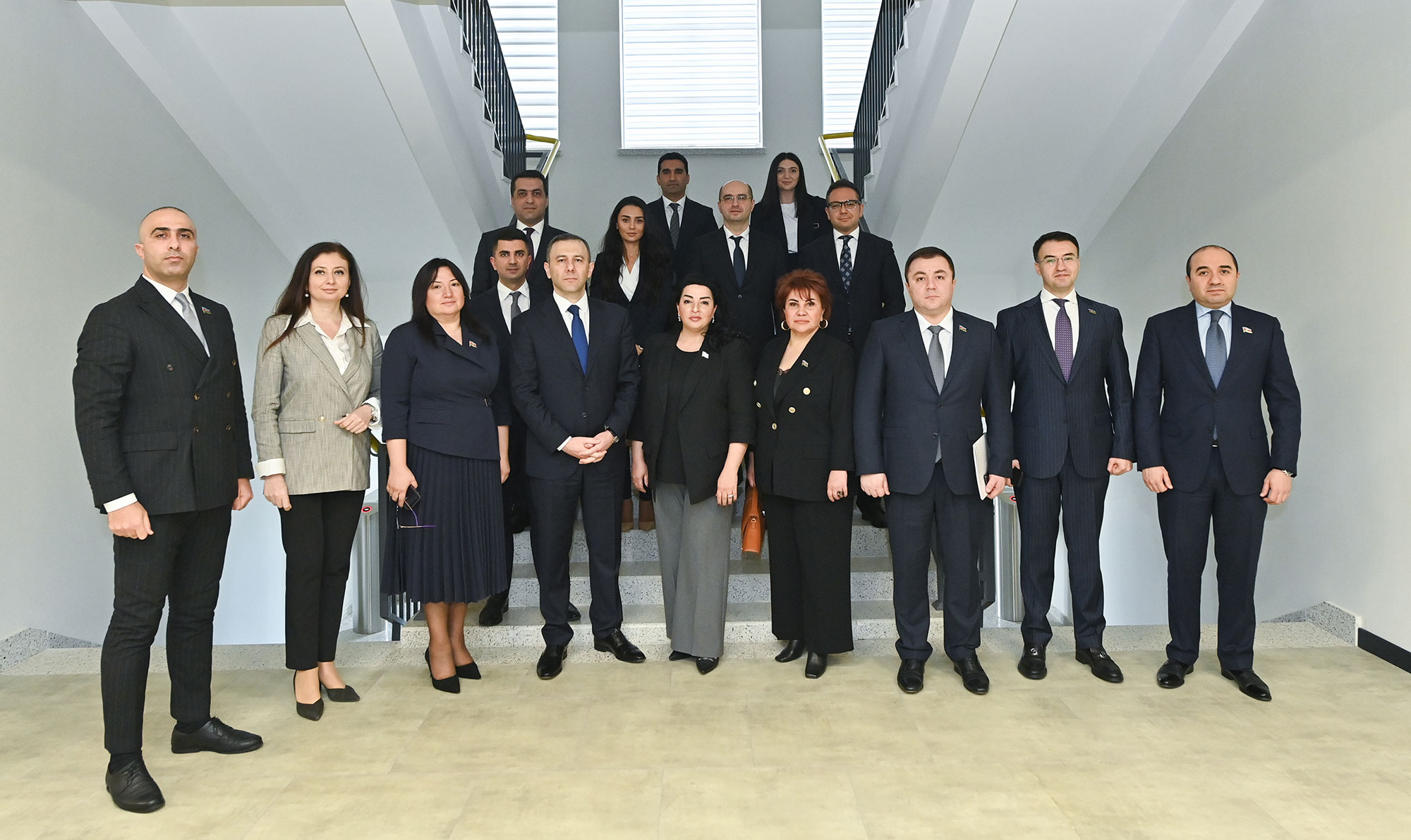Nazirliyin rəsmiləri deputatlarla görüşdülər - FOTO