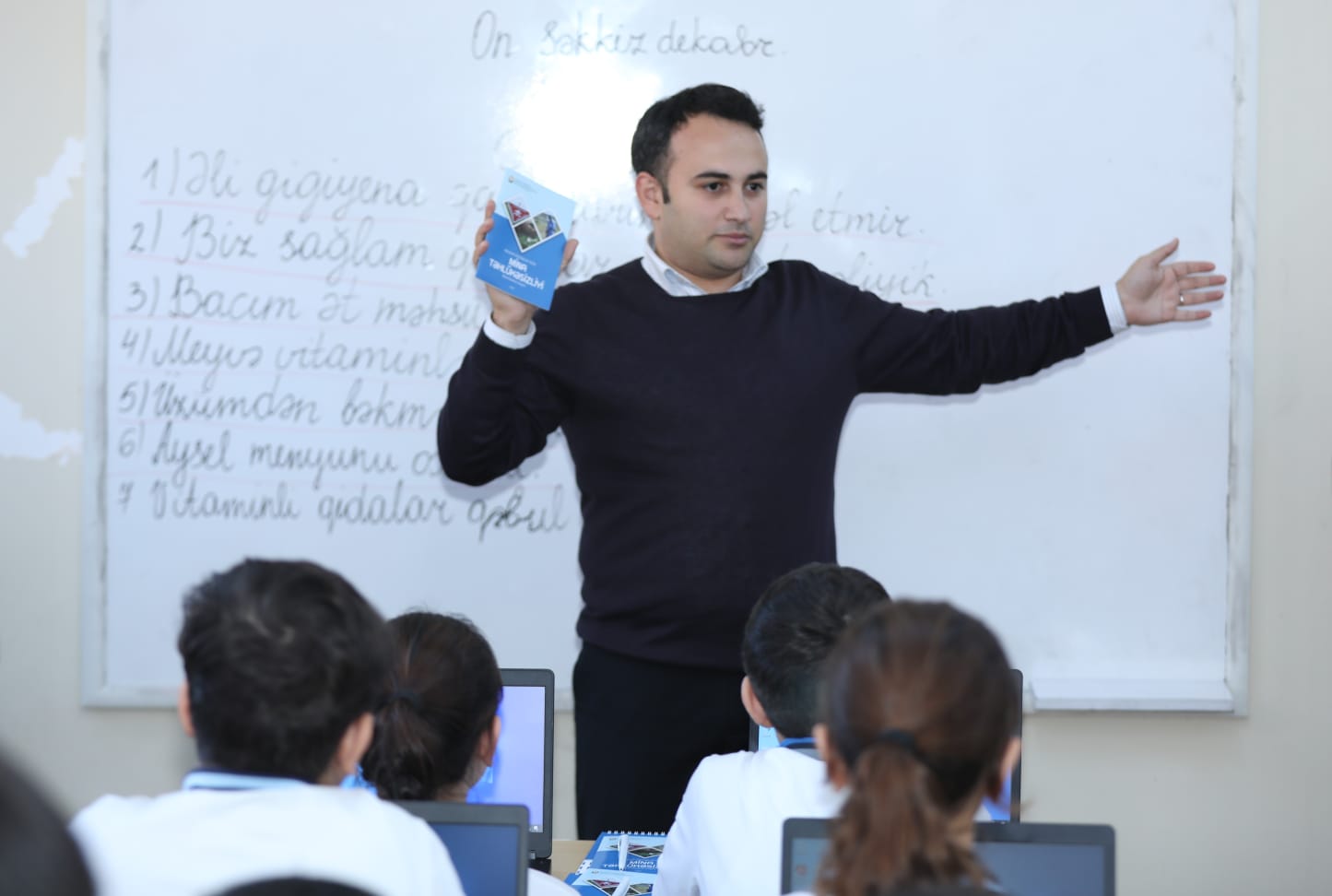 Mina təhlükəsinə dair interaktiv təlim keçirilib - FOTO