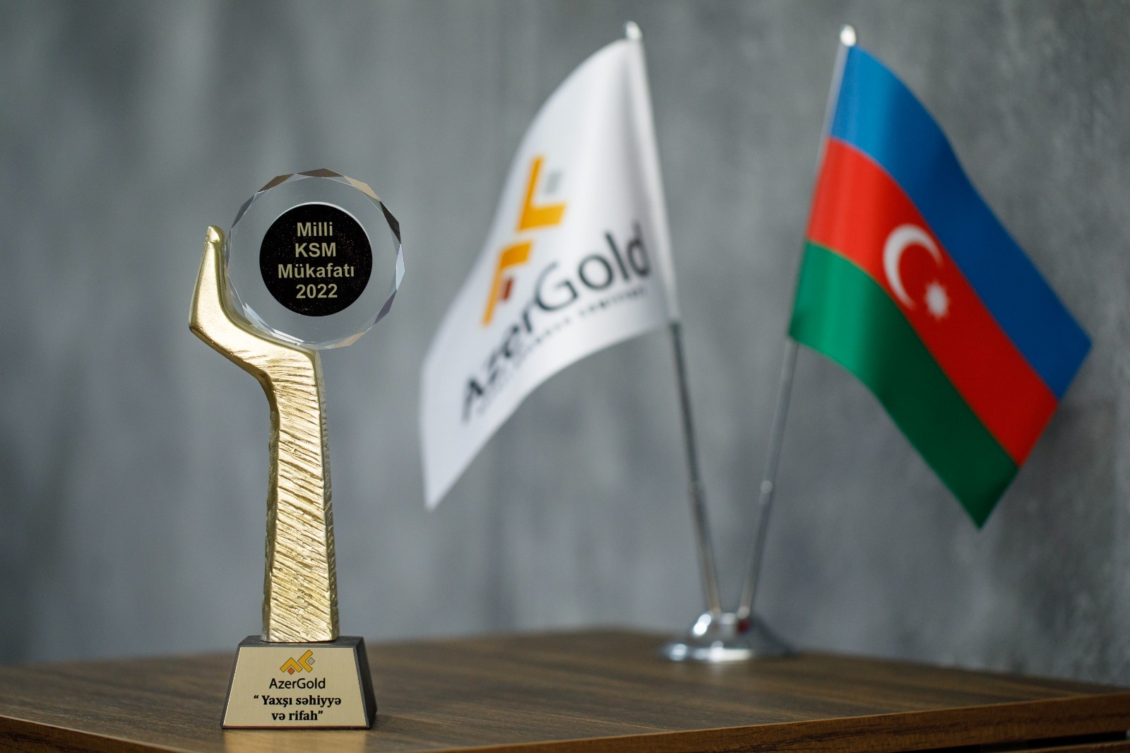 “AzerGold” növbəti dəfə Milli KSM Mükafatına layiq görüldü