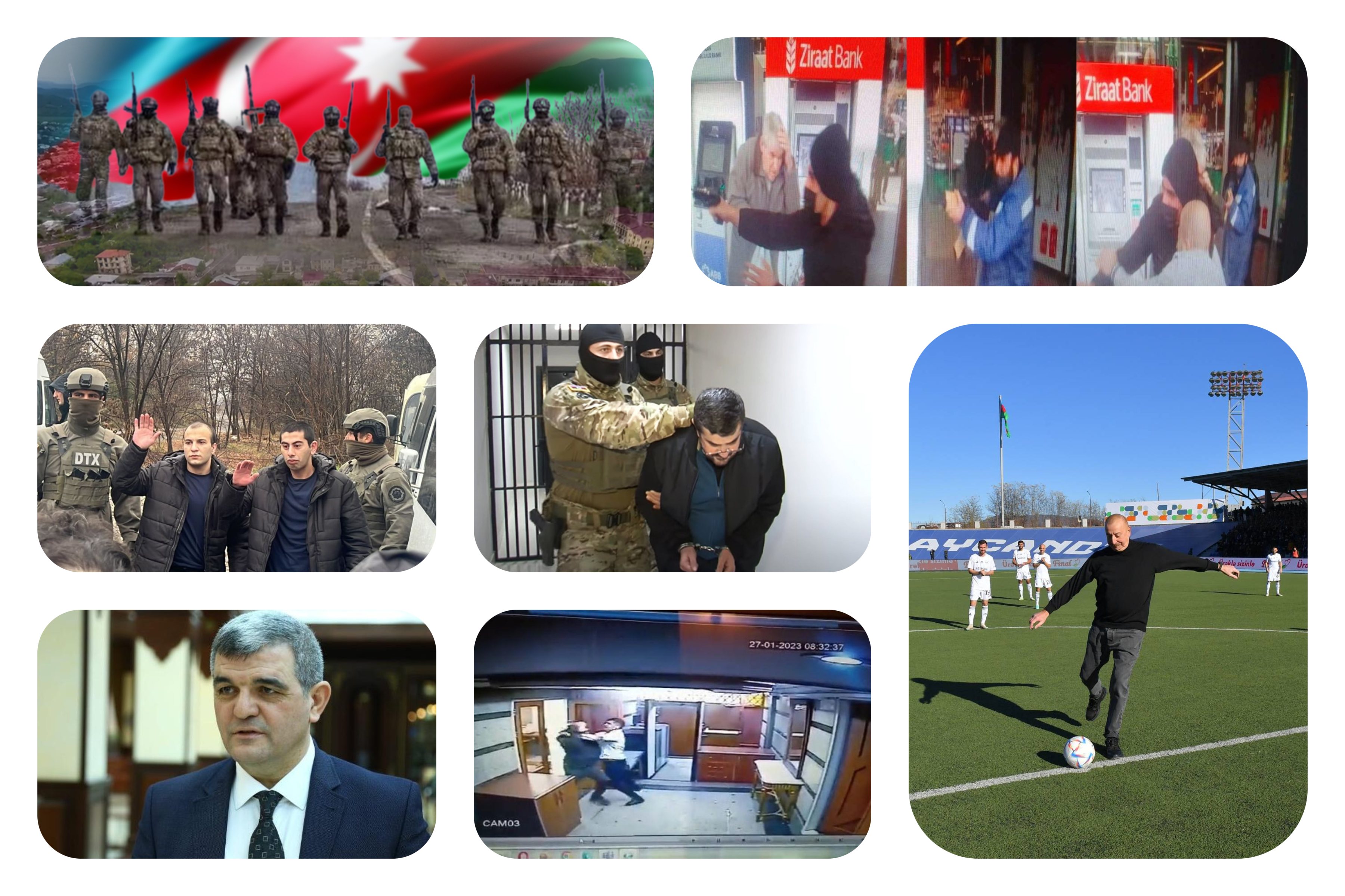 Səfirliyə hücumdan Xankəndidəki futboladək... - FOTOLAR